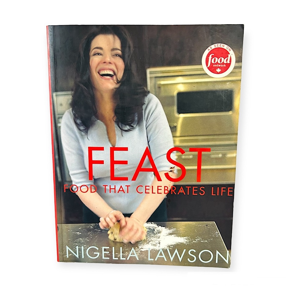 ✨Nigella Lawson Feast: Food to Celebrate Life Paperback Cookbook